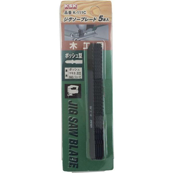 あすつく対応 「直送」 ＫＳＫ K-111C ジグソーブレードボッシュ型K111C 342-1015 |  | 06