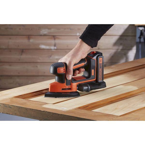 直送 代引不可・他メーカー同梱不可 ブラック＆デッカー BLACK&DECKER 4536178810975 B＆D コードレスマウスサンダー本体 B |  | 03