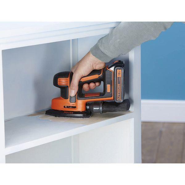 直送 代引不可・他メーカー同梱不可 ブラック＆デッカー BLACK&DECKER 4536178810975 B＆D コードレスマウスサンダー本体 B |  | 04