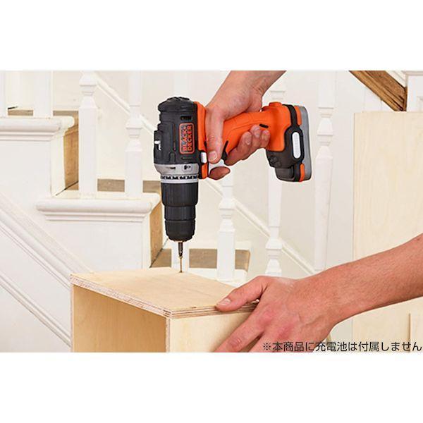直送 代引不可・他メーカー同梱不可 ブラック＆デッカー BLACK&DECKER 4536178811170 B＆D GoPak振動ドリルドライバーB |  | 04
