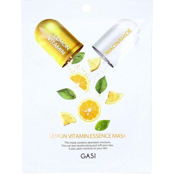4571414113229 GASI ガシ レモンビタミンエッセンスマスク 1枚入【キャンセル不可】 | 