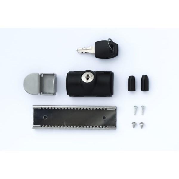 在庫 ノムラテック N-1128 鍵付スライドロック 出窓・すべり出し窓用補助錠 N1128 あすつく対応 |  | 01