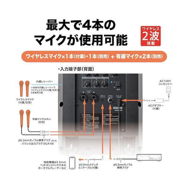 オーディオテクニカ ATW-SP1920/MIC デジタルワイヤレスアンプシステム ワイヤレスマイク1本付属 ATWSP1920/MI |  | 05