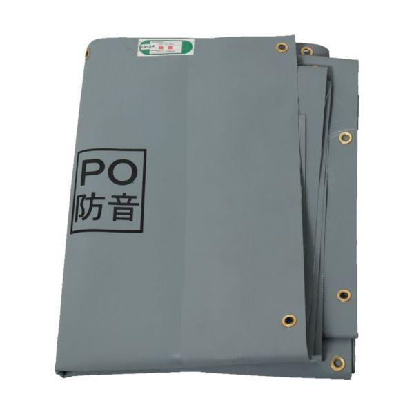 萩原 POBOUON1834 ターピー PO防音シート グレー 1．8m×3．4m | 