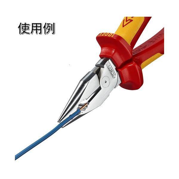 ＫＮＩＰＥＸ 0826-185 絶縁ニードルノーズペンチ 185mm 1000V 0826185 |  | 04
