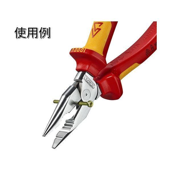 ＫＮＩＰＥＸ 0826-185 絶縁ニードルノーズペンチ 185mm 1000V 0826185 |  | 06