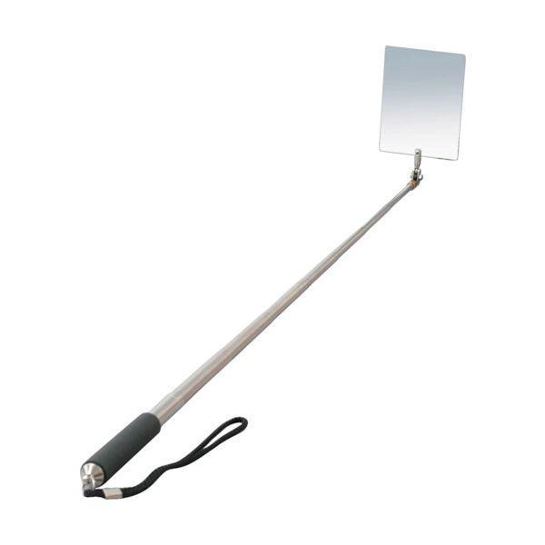 ＢＥＲＵＦ 34348 ステンレス検査鏡 75×100mm 伸縮自在 | 