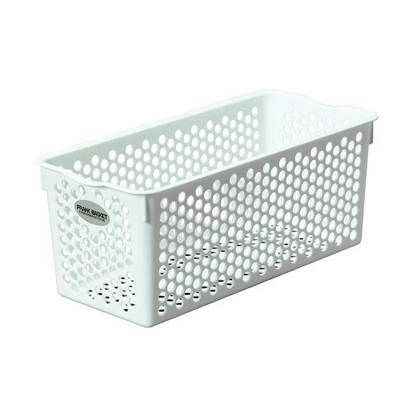 ＳＡＮＫＯ　ｐｌａ 43266 432667 フランクバスケット深型NO．1 ホワイト 135×285×118mm | 