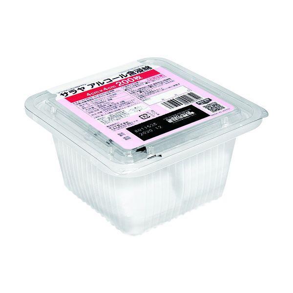 サラヤ 44165 アルコール含浸綿 200枚入 | 