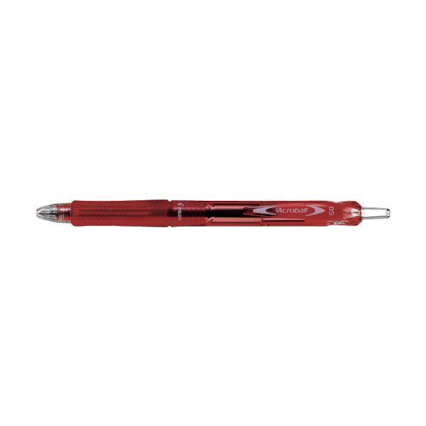 パイロット BAB-15EF-RR 油性ボールペン アクロボール 150 極細 レッド BAB15EFRR | 
