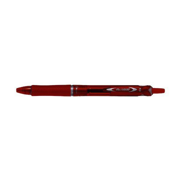 パイロット BAB-15M-RR 油性ボールペン アクロボール 150 中字 レッド BAB15MRR | 