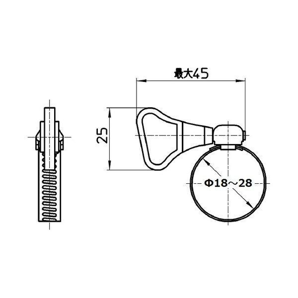ＳＡＮＥＩ PD118-S 自在バンド PD118S |  | 02