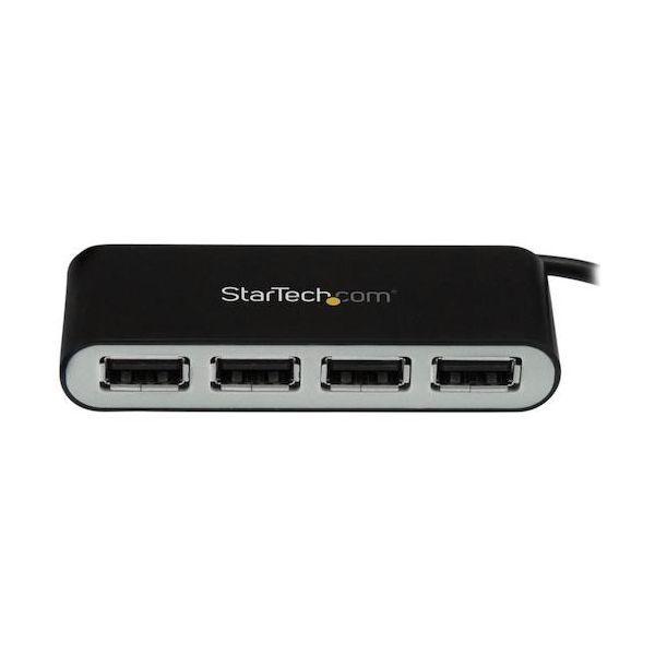 スターテック ST4200MINI2 USBハブ／USB 2．0／USB−A − 4x USB−A／LAN／バスパワー／ブラック |  | 01