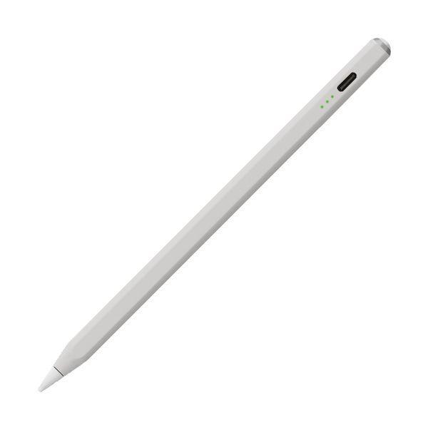 ナカバヤシ TPEN-001GY iPad専用充電式タッチペン ライトグレー TPEN001GY | 