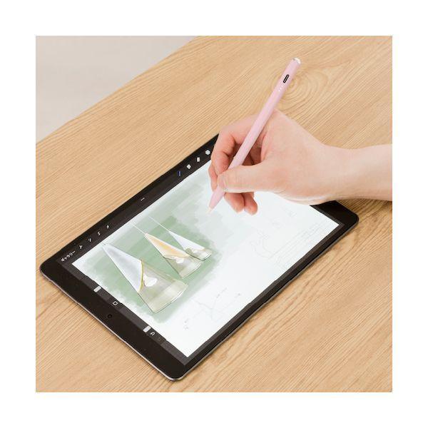 ナカバヤシ TPEN-001P iPad専用充電式タッチペン ペールピンク TPEN001P |  | 02