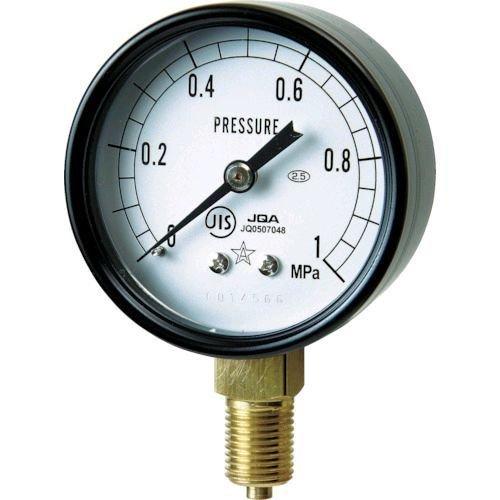 あすつく対応 「直送」 右下 ［G211-111-M-2MP］ 一般圧力計 Ａ枠立型・φ６０ 圧力レンジ０〜２．００ＭＰａ 圧力 ゲージ G211111M2MP 325-9455 | 