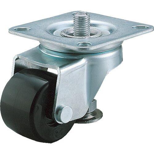 あすつく対応 「直送」 ユーエイ AF-65 プレート式 自在 アジャスター付キャスター 強化ナイロン 車輪径６５ｍｍ ＡＦタイプ ＡＦ型 取付寸法８ | ブランド登録なし