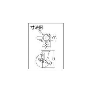 あすつく対応 「直送」 ワコー AHG-125-GUDS エアーキャスター 自在車ストッパー付 １２５ｍｍ　ウレタン車 AHG125GUDS 305- |  | 02
