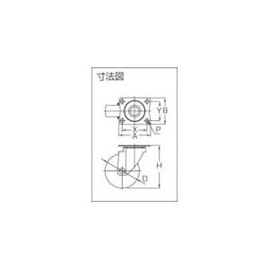 あすつく対応 「直送」 ワコー ALG-75-UR エアーキャスター 自在車 ７５ｍｍ　ウレタン車 ALG75UR 305-2281 |  | 02