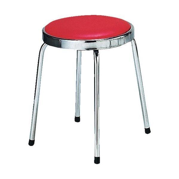 ノーリツ T-691C R 回転スツール ビニールシート レッドT691CR 503-6496 | 