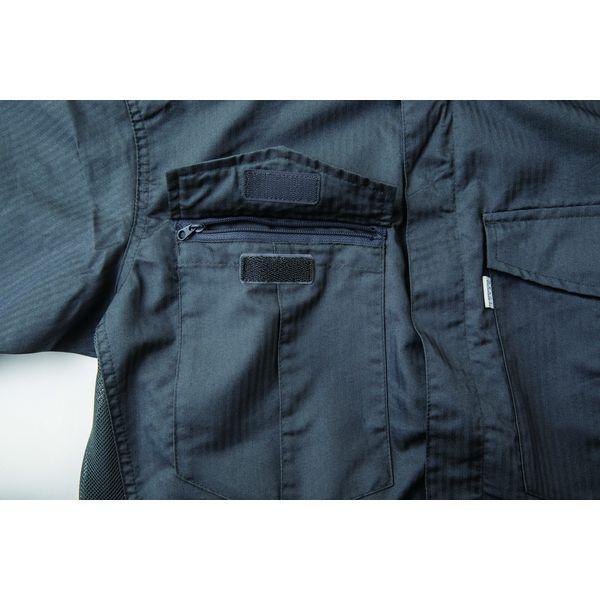 エスケープロダクト 4589708564350 GRACE ENGINEER’S シャドーストライプサマー半袖ツナギ GE−525 C／4 グレー L |  | 04