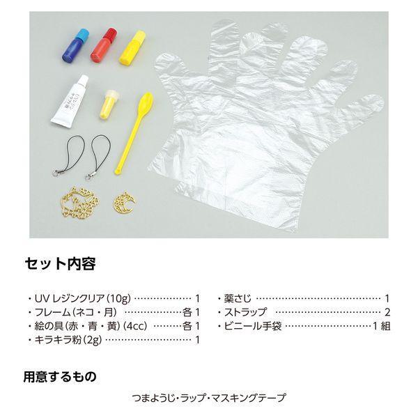アーテック ArTec 058489 UVレジンクラフトキット フレームストラップ ネコ・月 |  | 03