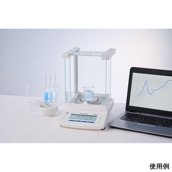 1-4891-23 分析用電子天びん 音叉式 秤量220g HTG224R 1489123_3