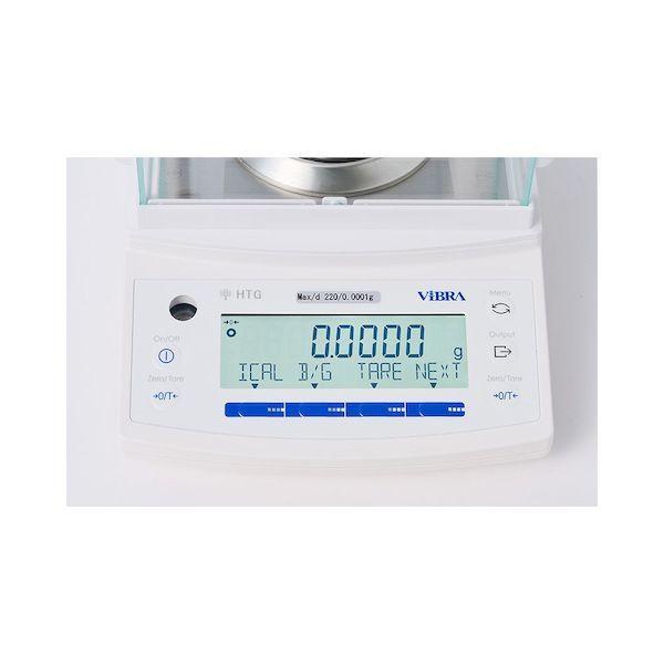 1-4891-23 分析用電子天びん 音叉式 秤量220g HTG224R 1489123_4