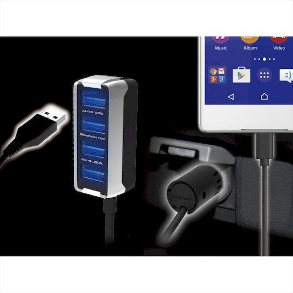 直送 代引不可・他メーカー同梱不可 カシムラ DC-018 DC−4．8A−USB4ポートセパレート DC018 |  | 01