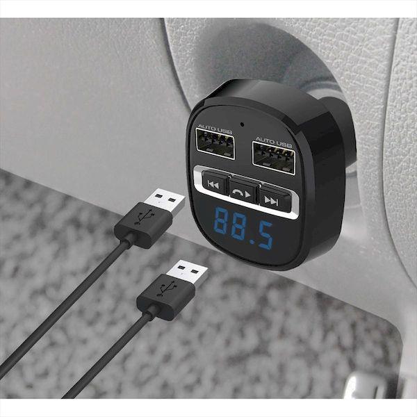 直送 代引不可・他メーカー同梱不可 カシムラ KD-219 Bluetooth FMトランスミッターフルバンド4．8A KD219 |  | 03