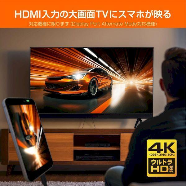 直送 代引不可・他メーカー同梱不可 カシムラ KD-266 HDMI変換ケーブルType−CPD KD266 |  | 03
