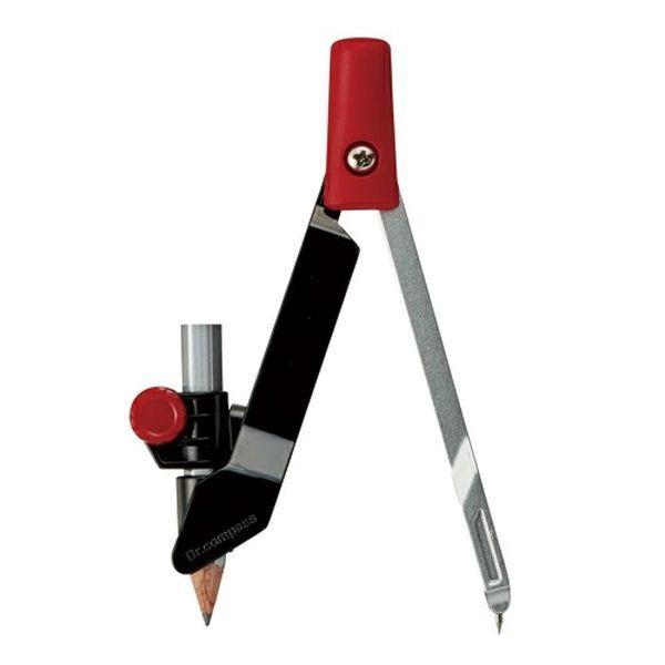 クツワ CP214BK ドクターコンパス 鉛筆用 ブラック | 