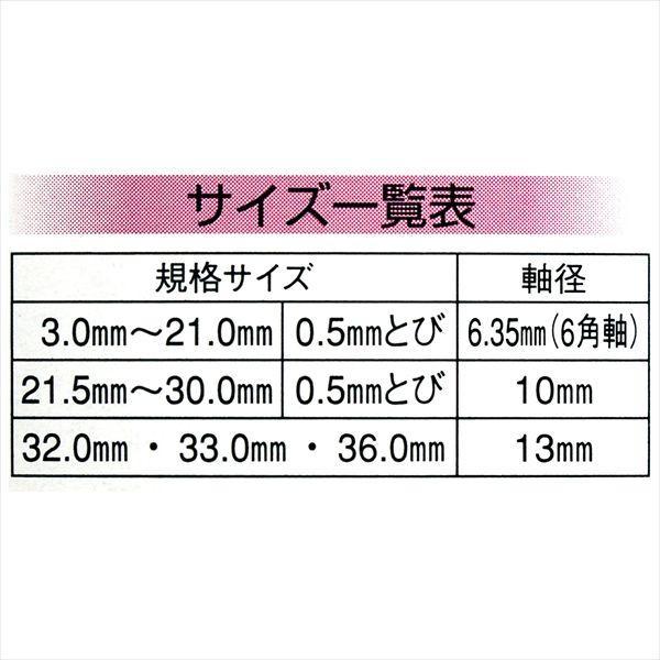 直送 代引不可・他メーカー同梱不可 4962308636632 BIGMAN ショートビット 6．5ミリ 63663 |  | 05