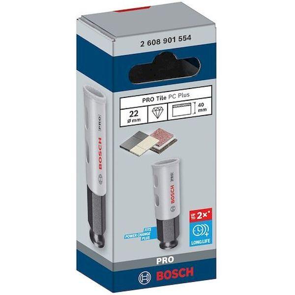 ボッシュ 2608901554 磁器タイル用乾式ダイヤモンドホールソー 22mm |  | 08