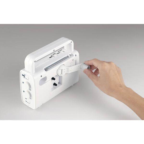シチズン 4RQ002-003 防災クロック ラジオ 充電 発電 ライト付き スマホ対応 白 4RQ002003 |  | 14