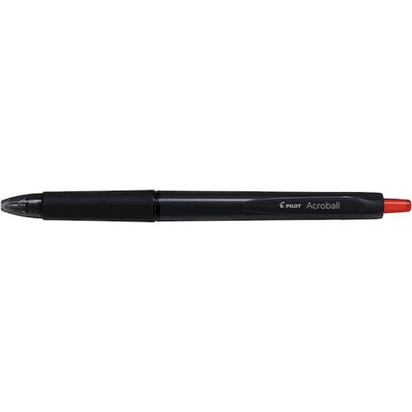 ＰＩＬＯＴ BAB-17-BR なめらか油性ボールペン アクロボール 0．7mm ブラックレッド BAB17BR | 