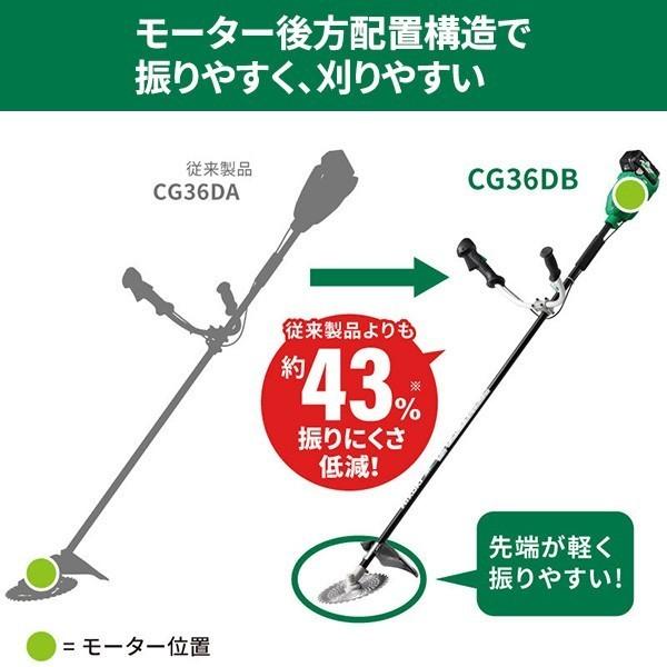 HiKOKI CG36DB WPZ コードレス刈払機 直送 代引不可 他メーカー同梱不可 |  | 02