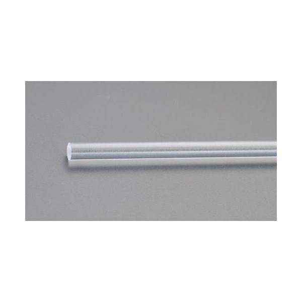 エスコ EA440DM-25 25ｘ1000mm アクリル丸棒 EA440DM25【キャンセル不可】 | 