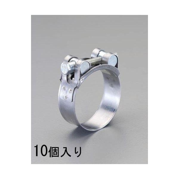 エスコ EA463SC-25 23−25mm ステンレス製 Ｔボルトクランプ 10個 EA463SC25【キャンセル不可】 | 