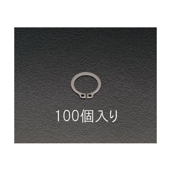エスコ EA949DA-12 12mm 軸用スナップリング 100個 EA949DA12【キャンセル不可】 | 