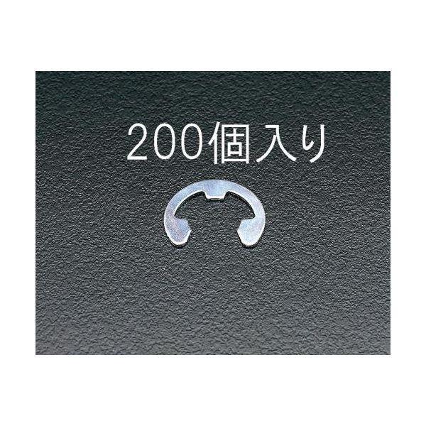 エスコ EA949WE-2.5 2．5mm Ｅリング 200コ EA949WE2.5【キャンセル不可】 | 