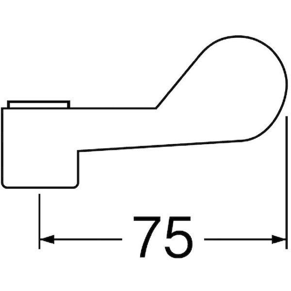 あすつく対応 「直送」 三栄水栓製作所 SANEI PR23F ワンタッチレバー PR-23F |  | 03
