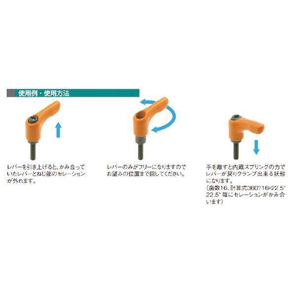 イマオコーポレーション IMAO MKR5X20-BR ミニクランプレバー MKR5X20BR |  | 03