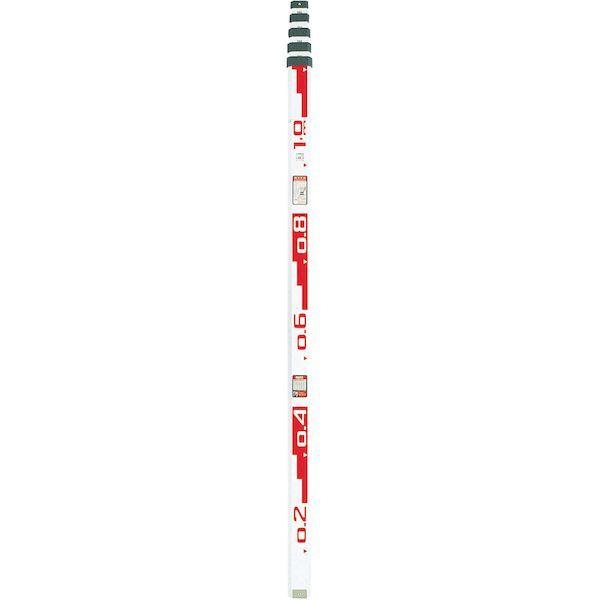 【個数：1個】 マイゾックス ALG55Y アルミスタッフ　サンアルゴーイエロー５ｍ×５段　ＩＳＯ対応 ALG-55Y 246-8174 |  | 02