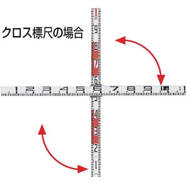 マイゾックス K60 検測ロッド クロス標尺 K-60 246-8247 60mm幅 MYZOX 4938514210270 |  | 01