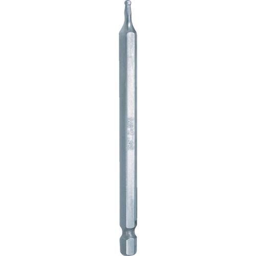 エイト EIGHT EA-64 2.5MMX100 六角棒ビット テーパーヘッド 対辺６．３５ｍｍ 溝９ｍｍ 単品 対辺寸法２．５ｍｍ EA642.5 | 