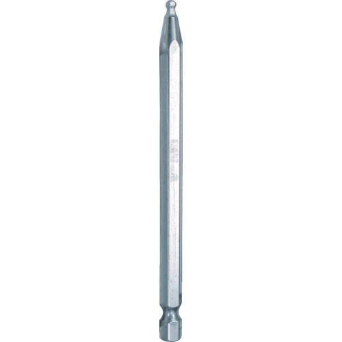 エイト EIGHT EA-64 3MMX100 六角棒ビット テーパーヘッド 対辺６．３５ｍｍ 溝９ｍｍ 単品 対辺寸法３．０ｍｍ EA643MMX1 | 