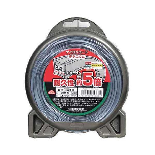 セフティ３ 4977292657655 チタニウムナイロンコード□型 4977292657655 セフティー3 藤原産業 | 