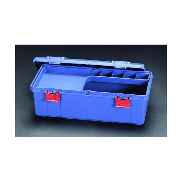 エスコ EA505K-690 697x330x250mm中皿付工具箱 EA505K690【キャンセル不可】 | 