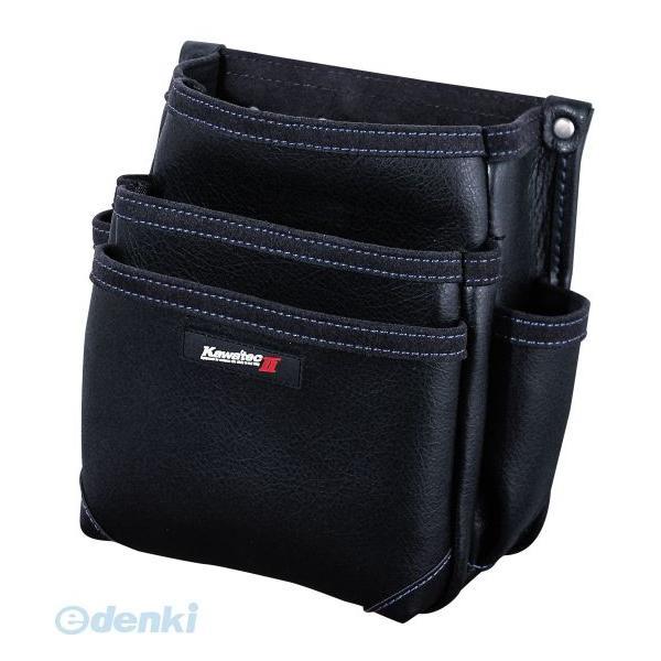 プロスター PROSTAR KW-23B ＫＡＷＡＴＥＣ 電工用腰袋３段 ブラック KW23B | 